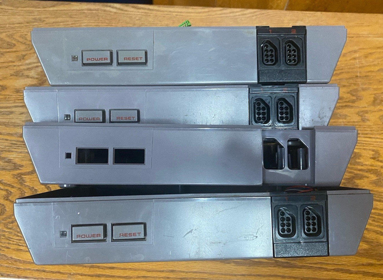 Random PARTS Lot Nintendo Entertainment System NES Lot (NES-001) Console