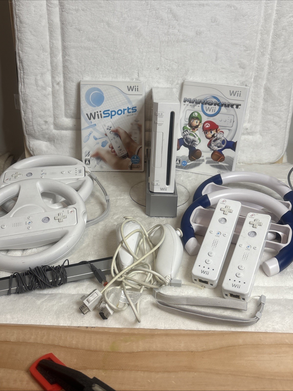 Nintendo Wii Import Console Bundle RVL-001 Rare Taiwan / JPN Japanese Compatible