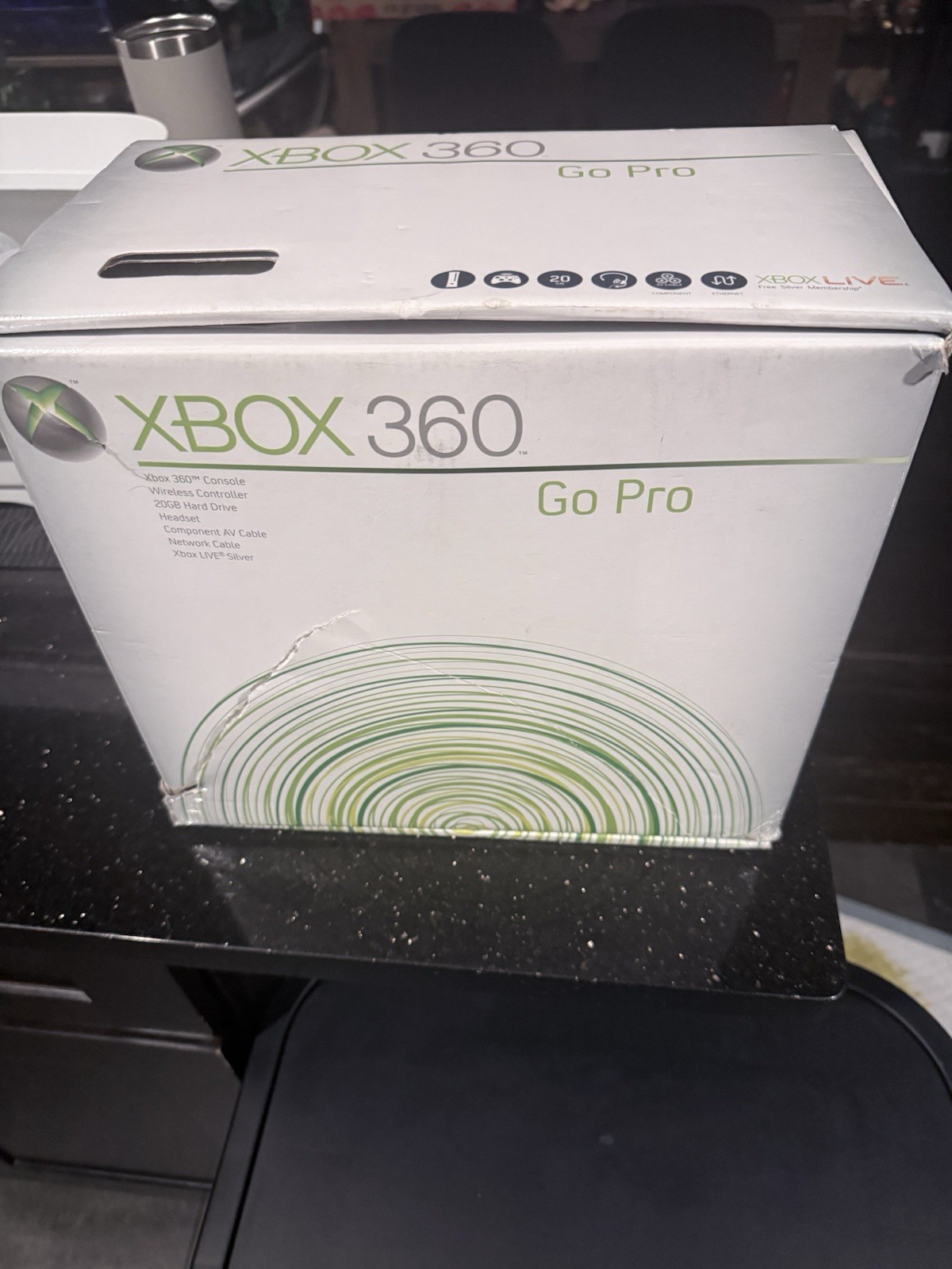 Microsoft Xbox 360 Pro System-read Description