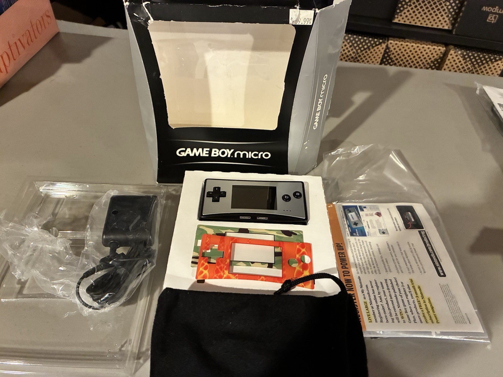 Nintendo Game Boy Micro In Box Working VGC.