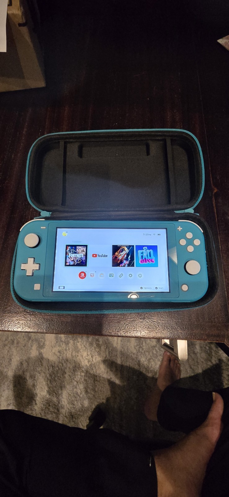 Nintendo Switch Lite Blue Handheld System