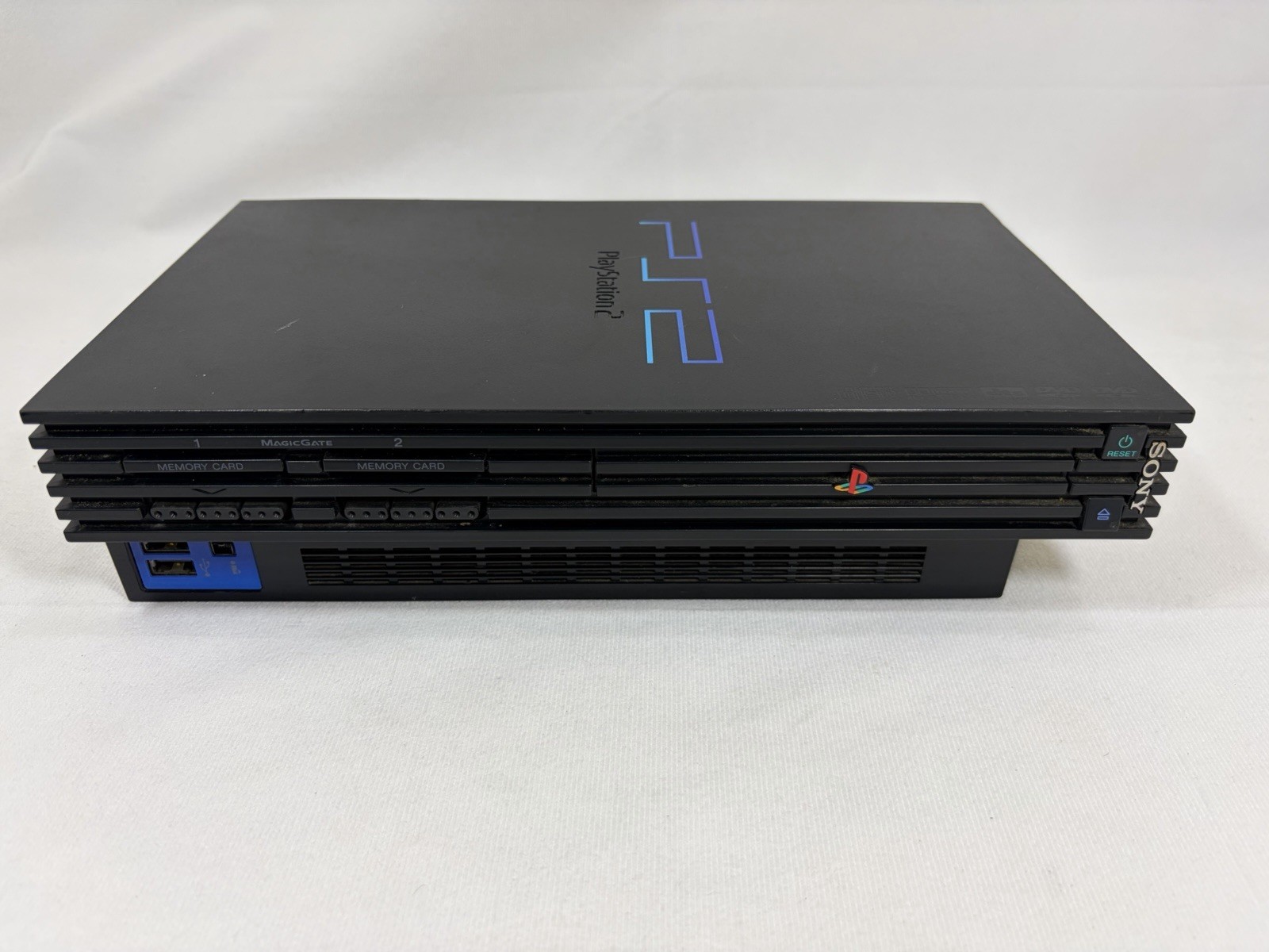 Sony PlayStation 2 Console Only Tested Works WEAKE DISC DRIVE FOR PARTS PLS READ