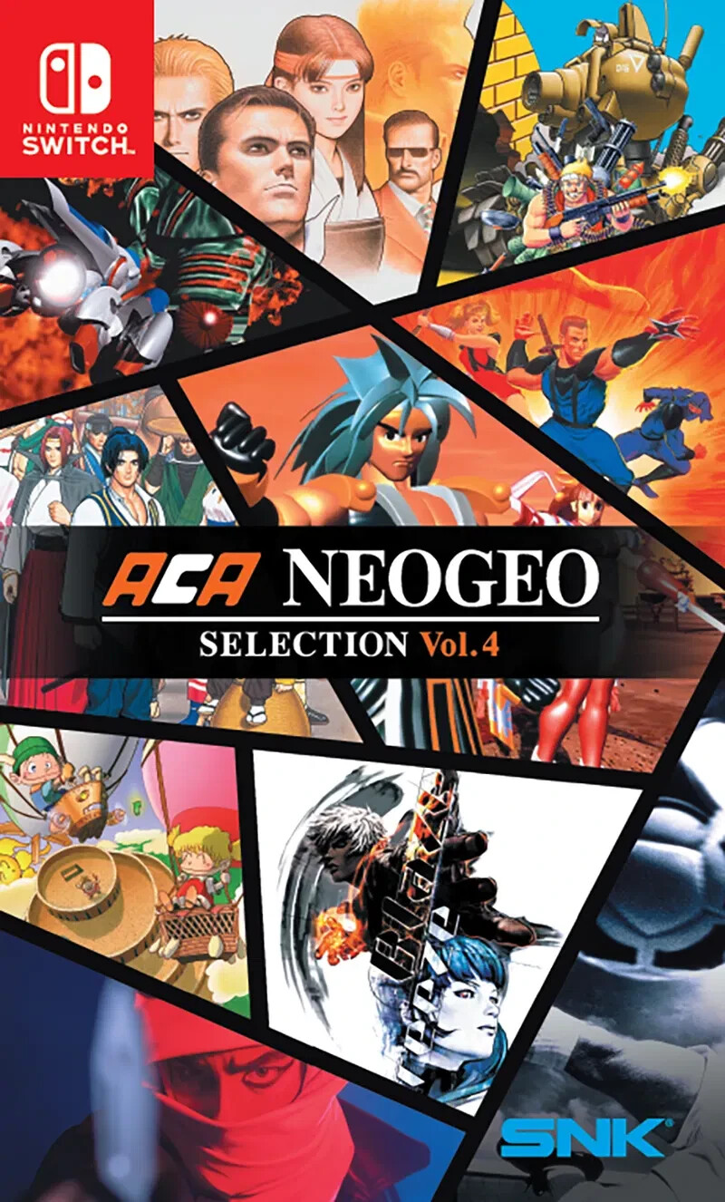 ACA NeoGeo Selection Vol. 4 (Multi-Language) Switch Brand new Game Special