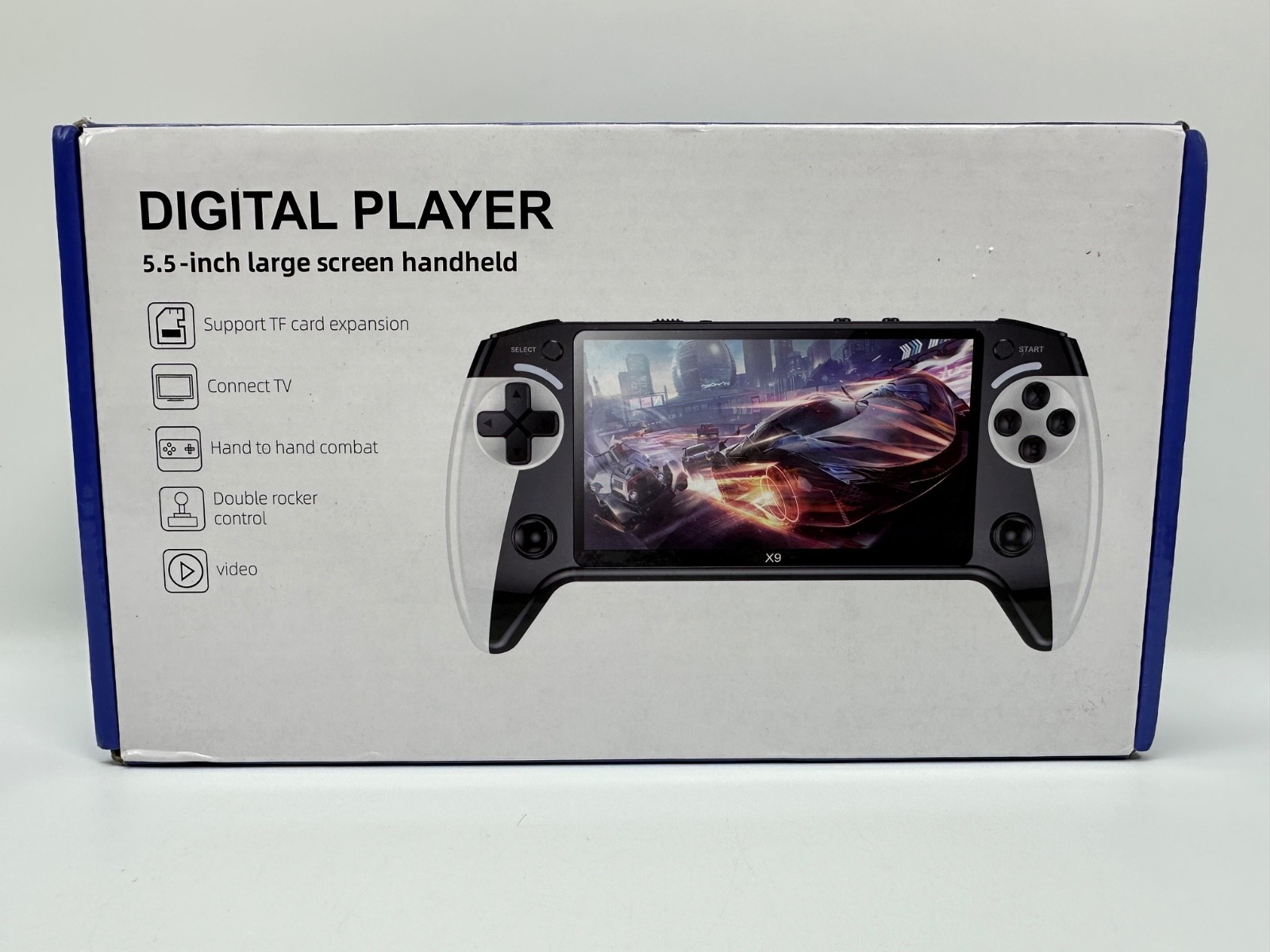 X9 Handheld Game Console 1500mah 5.5 Inch HD Screen Portable Retro Video Game