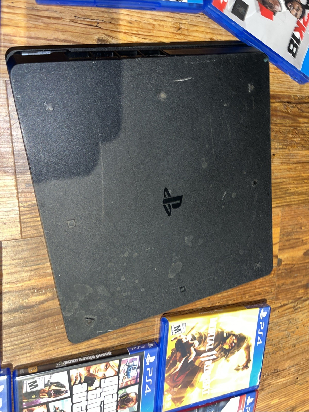 Sony PS4 Pro 1TB Console w/ Games Controllers CUH2215B 12.5fw