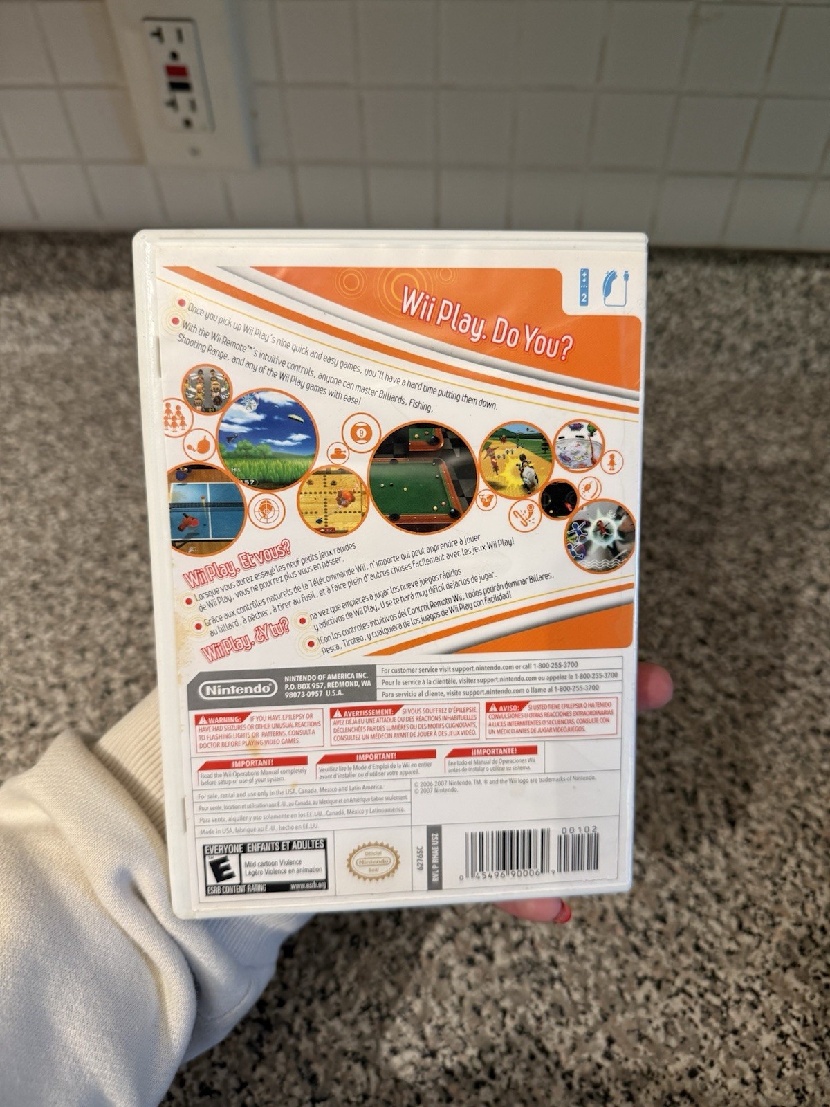 ⁠Nintendo Wii White Console CIB In Box No Wii Sports/Stand – Game Bundle Tested