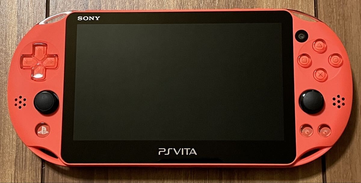 Tested PlayStation Vita Wi Fi Model Neon Orange PCH 2000ZA24 PSVita