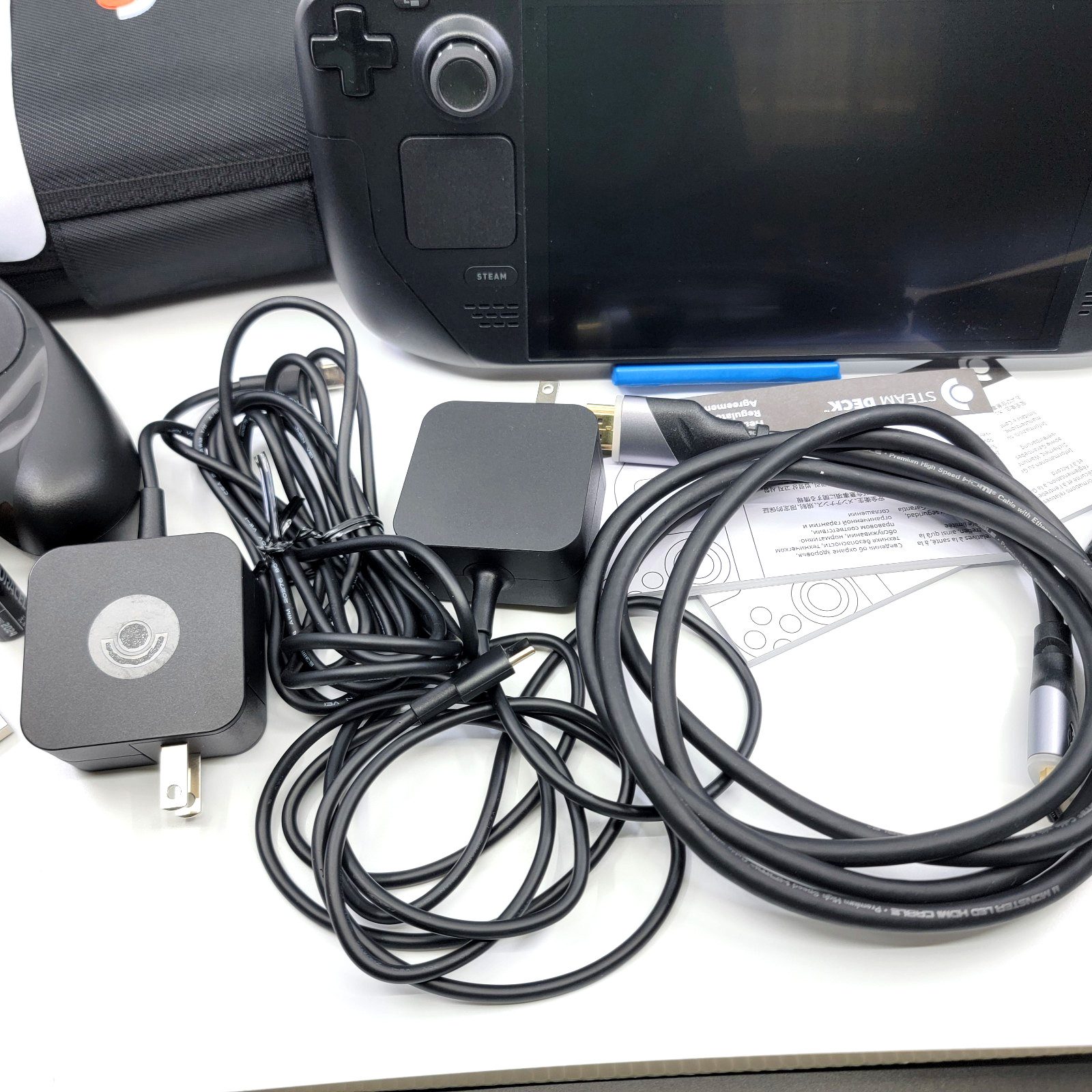 Steam Deck OLED 1TB Bundle Docking Station Carrying Case Steam Controller
