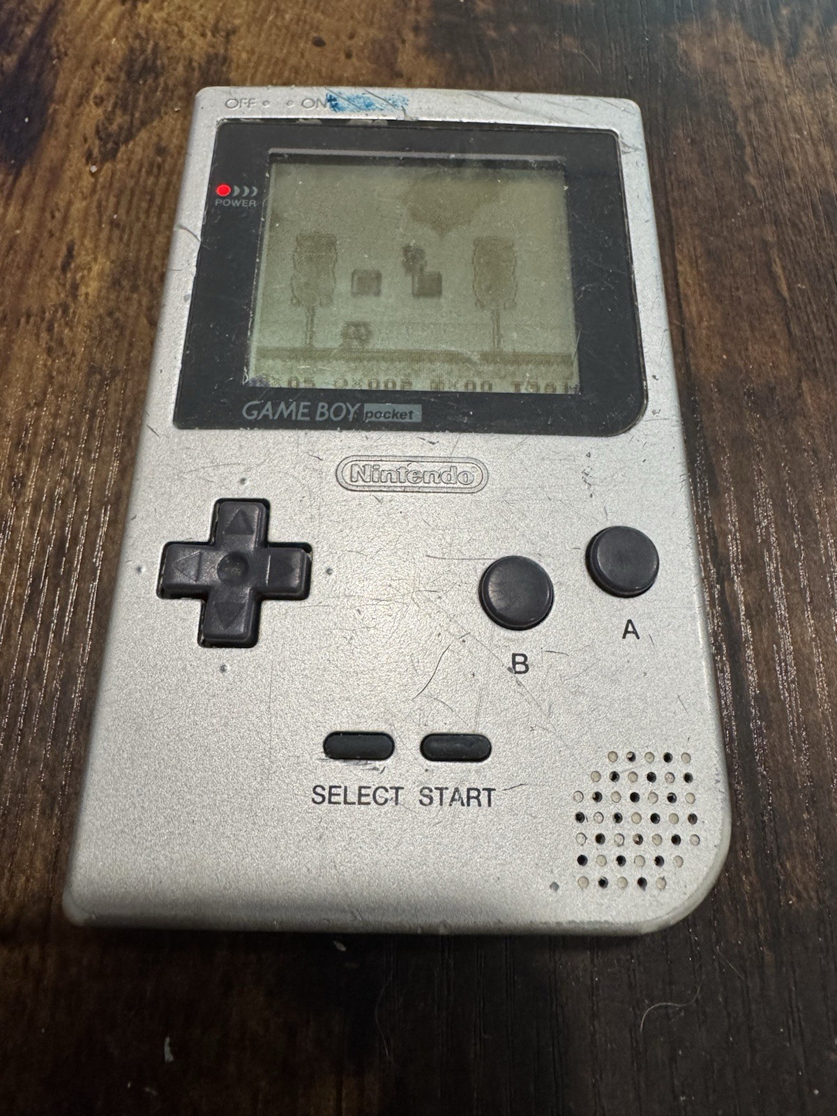 Nintendo Game Boy Pocket MGB-001 – Silver 100% OEM Working DISCOUNT!