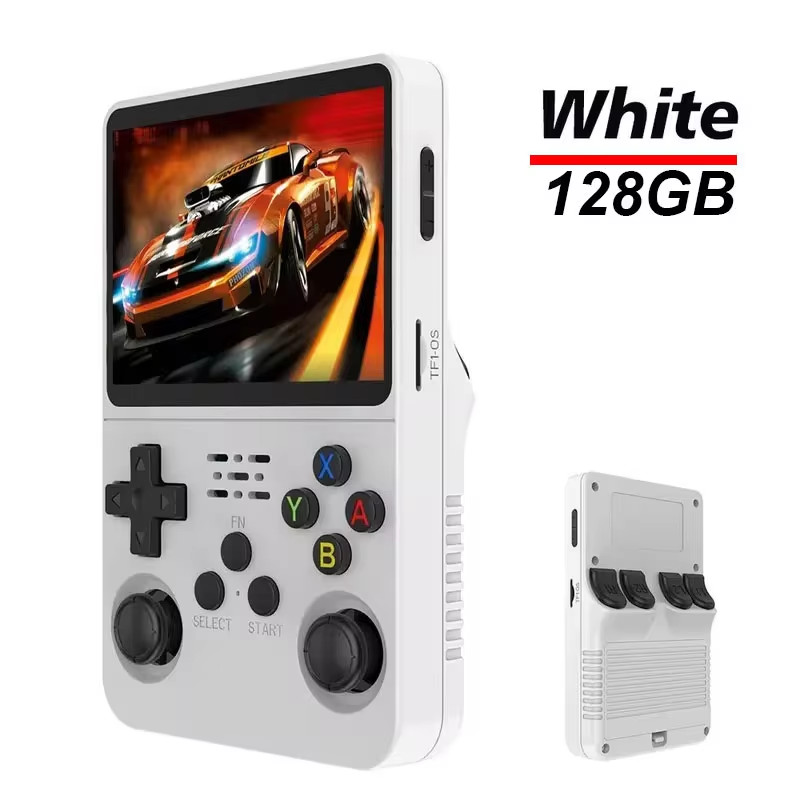 R36S Handheld Game Console 3.5Inch IPS Screen 128G Classic Retro Games Consoles