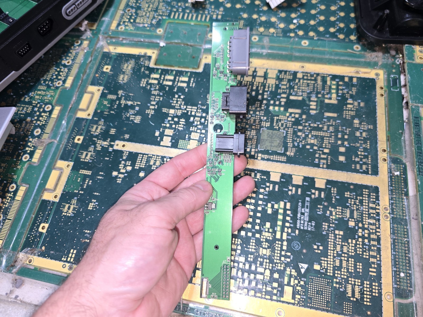Hyperkin Retron 5 Left Side Controller Port Board ONLY-Good-Tested-READ ALL