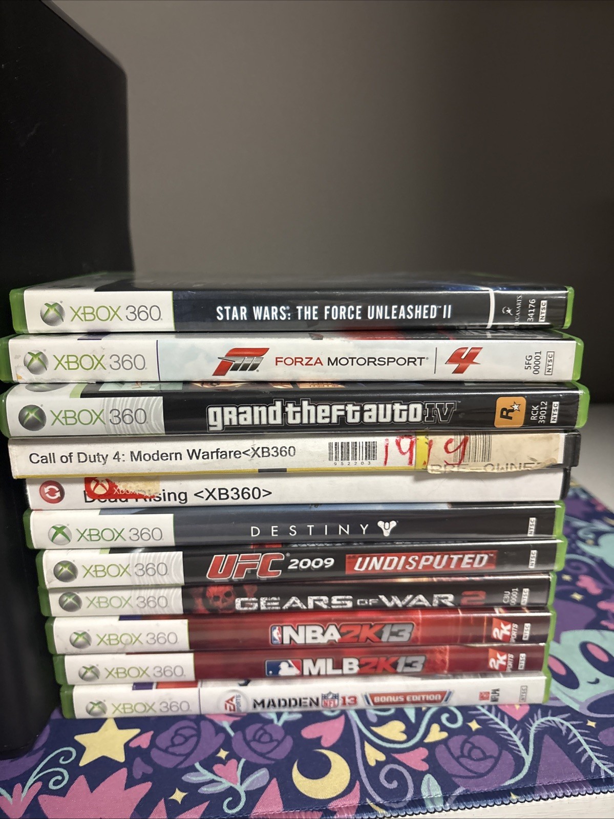 Microsoft Xbox 360 250GB W/ 2 Controllers, 11 Games Fully Tested