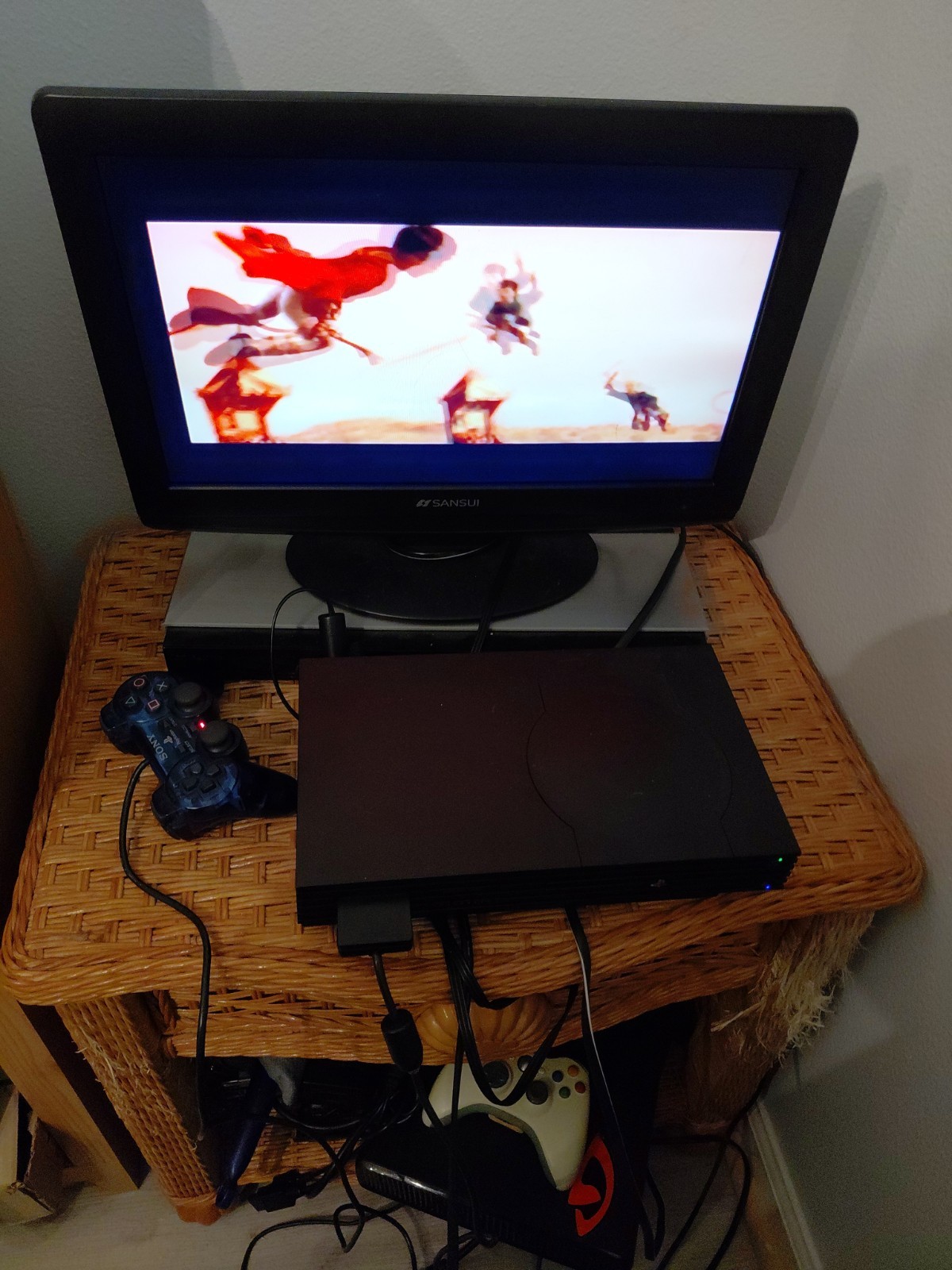 Sony PlayStation 2 Console – Black (SCPH-39001) Tested Works Comes Complete!