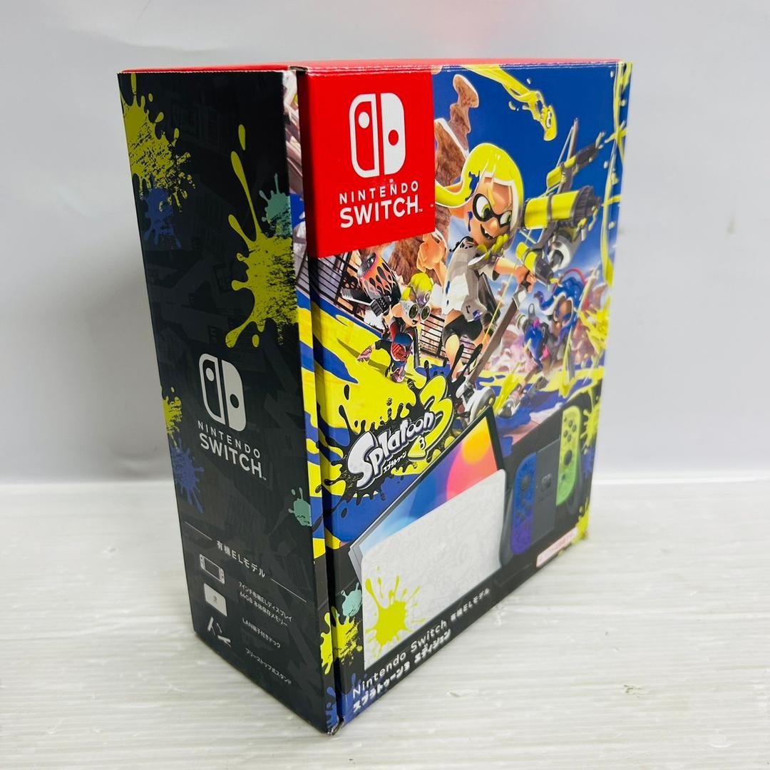 Nintendo Switch Splatoon 3 Edition Video Game Console