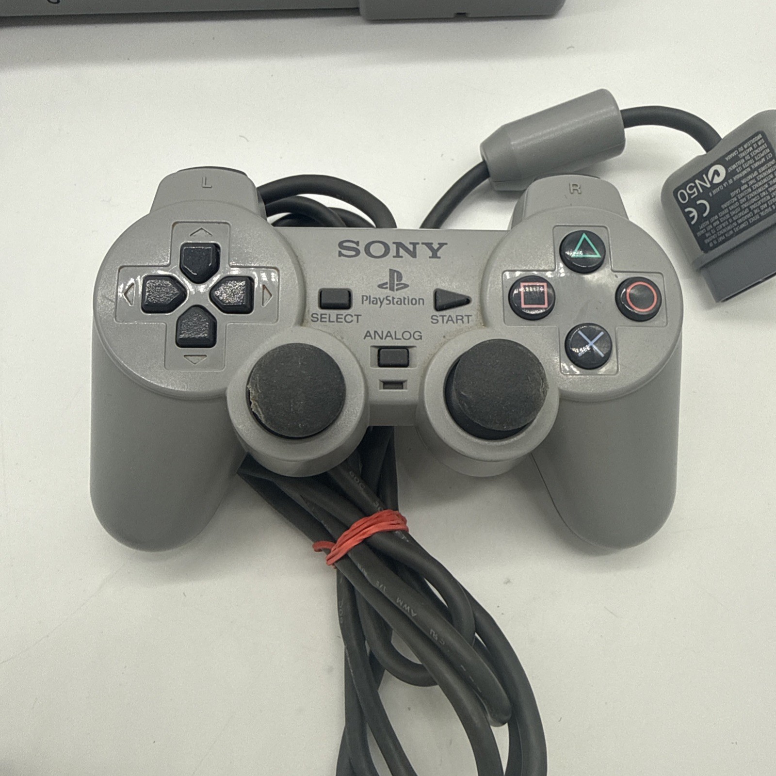 Sony PlayStation 1 SCPH-7001 Console & Controller — PARTS / REPAIR (Read)