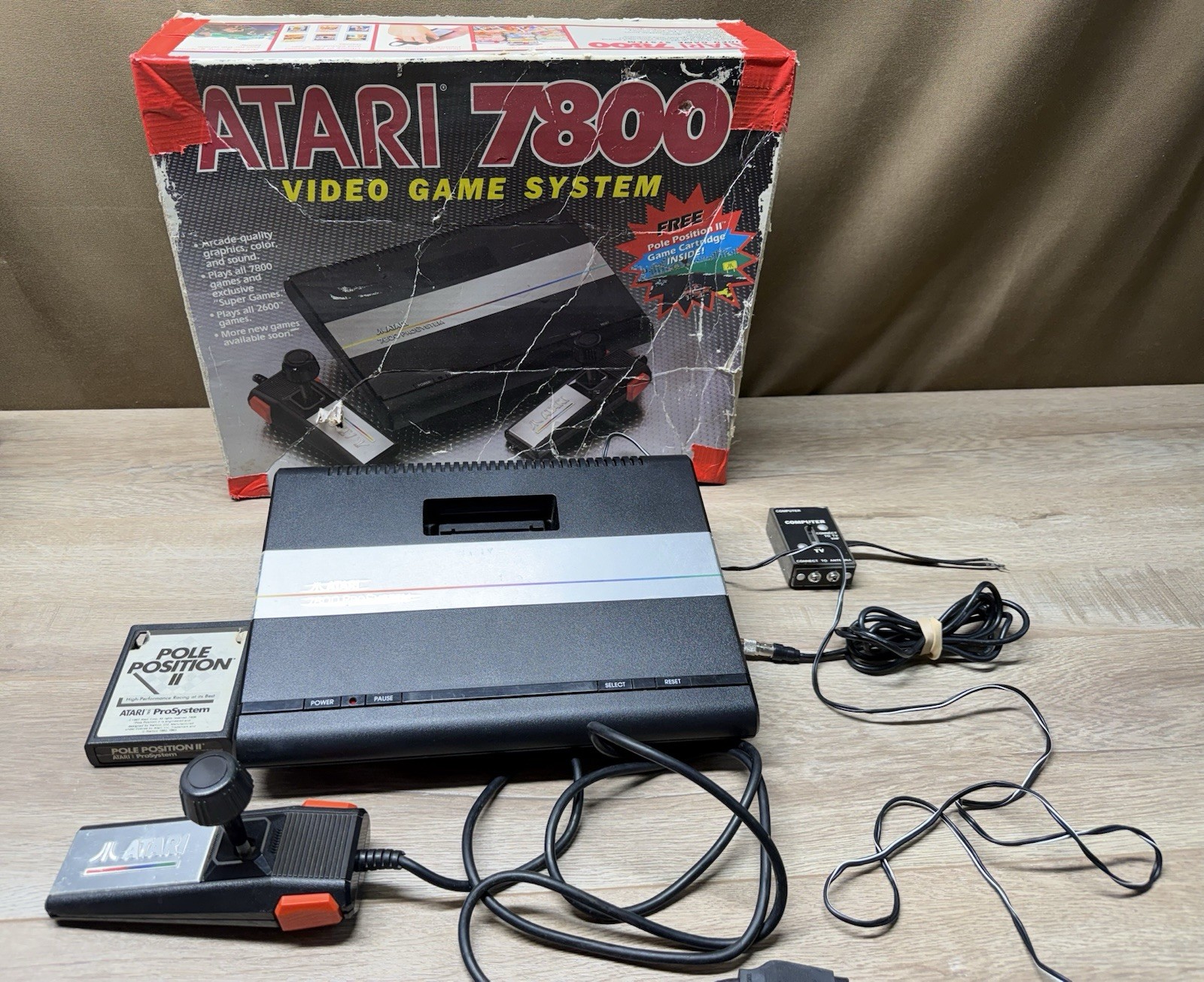 Atari 7800 ProSystem Retro Gaming Video Game Console