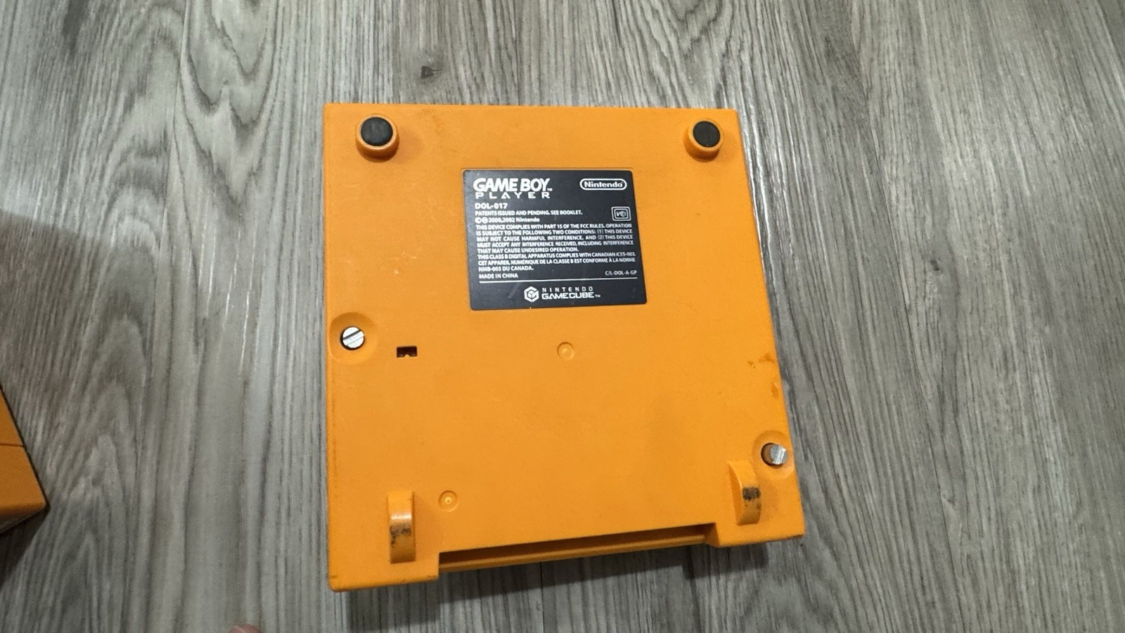 Nintendo GameCube Orange Gameboy player enjoy plus pack REGION FREE