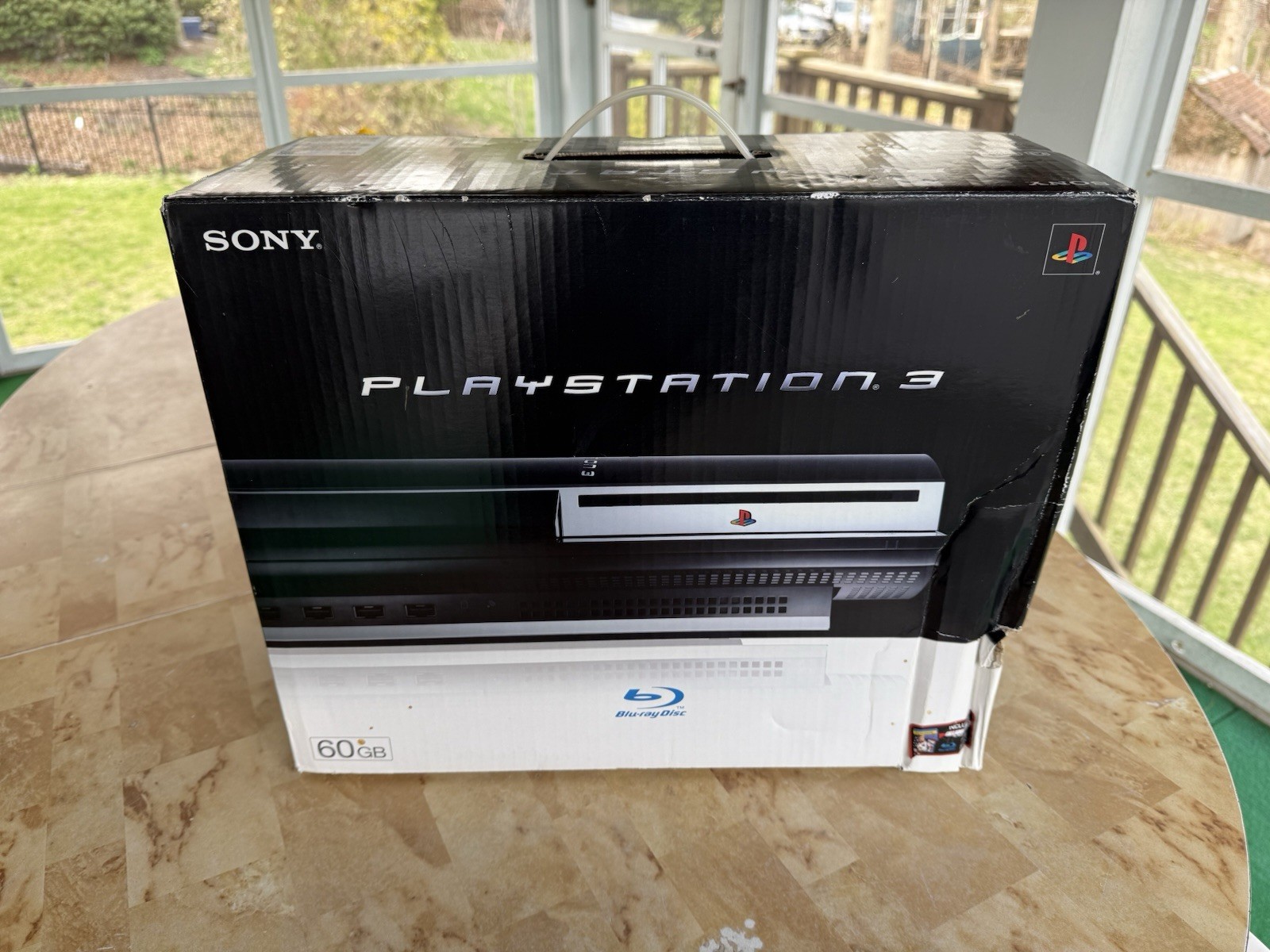 Sony PlayStation 3 60GB Launch Edition Backwards Compatible – Open Box CECHE01