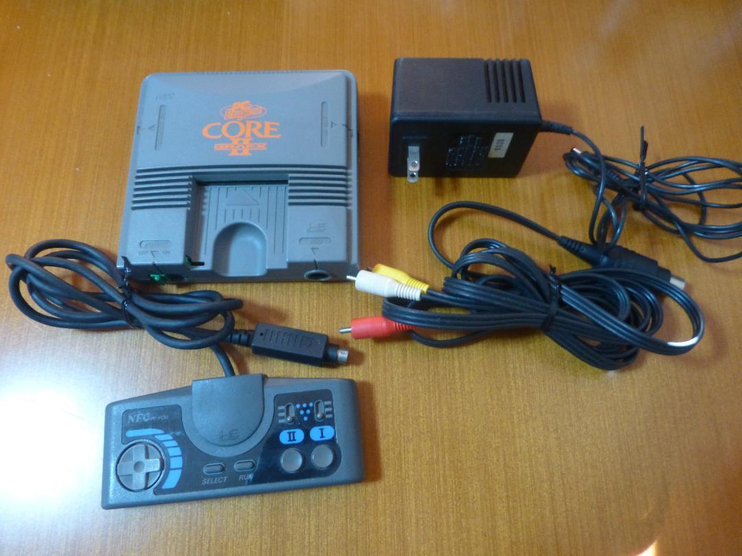 NEC PC Engine CoreGrafx II 2 PI-TG7 Console System Tested