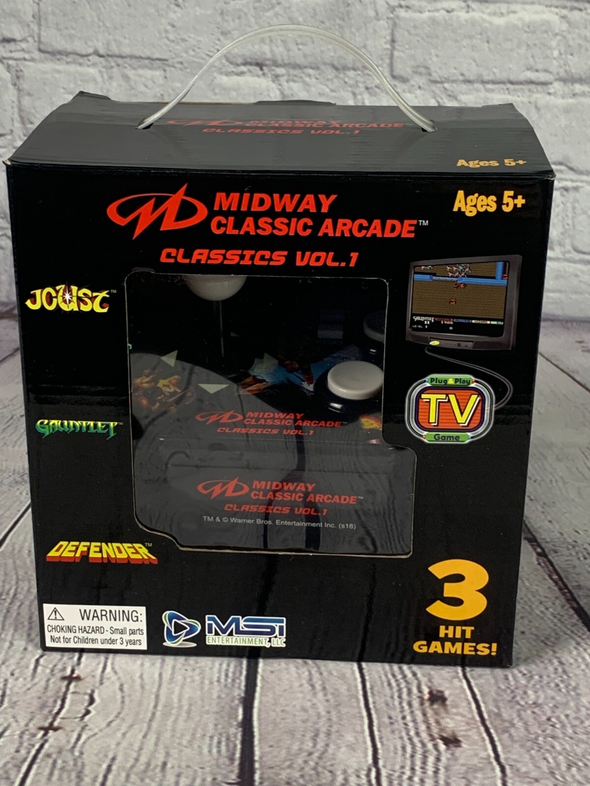 Midway Classic Arcade Vol 1 – Plug & Play Controller – Joust, Gauntlet, Defender
