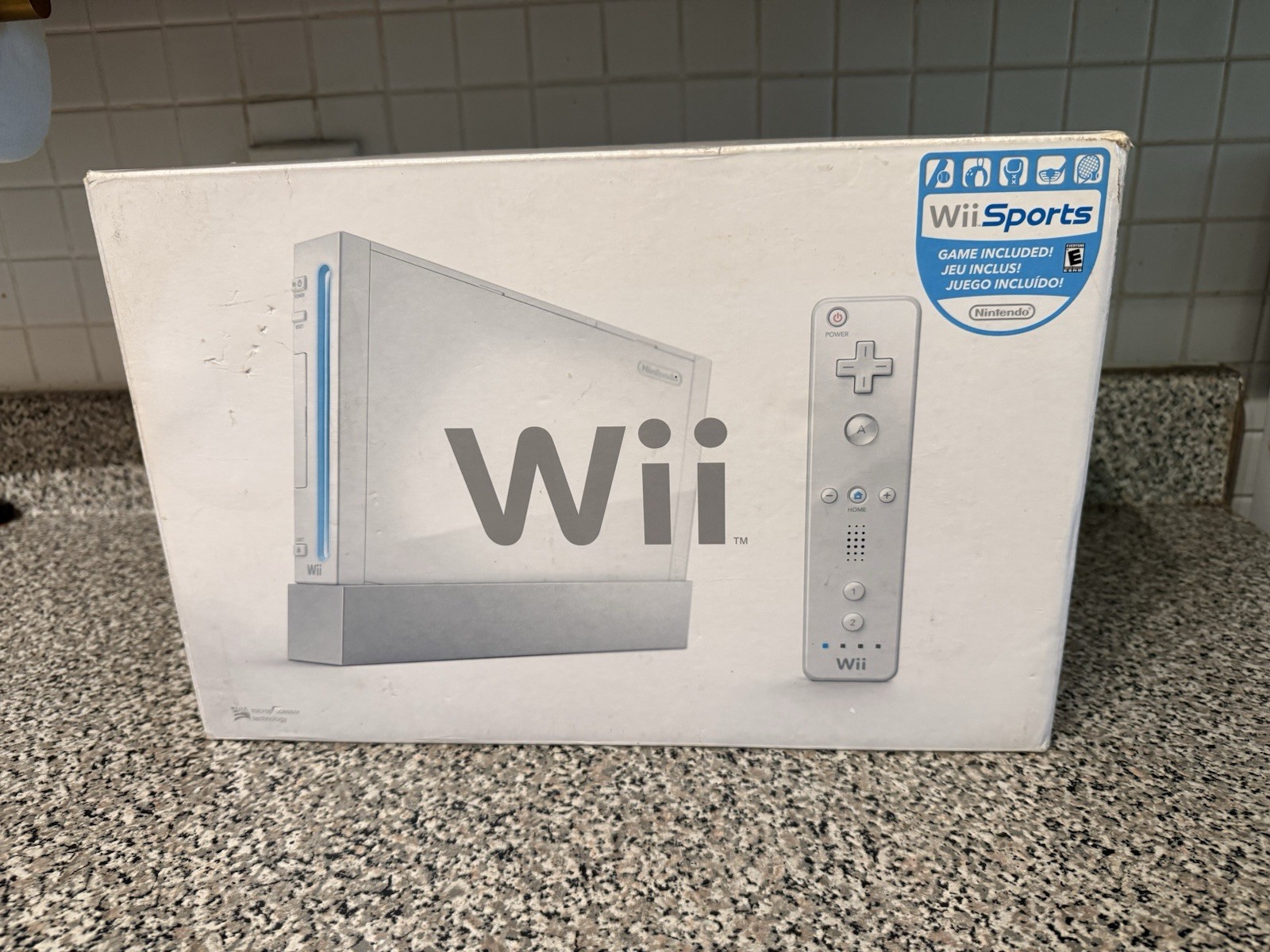 ⁠Nintendo Wii White Console CIB In Box No Wii Sports/Stand – Game Bundle Tested