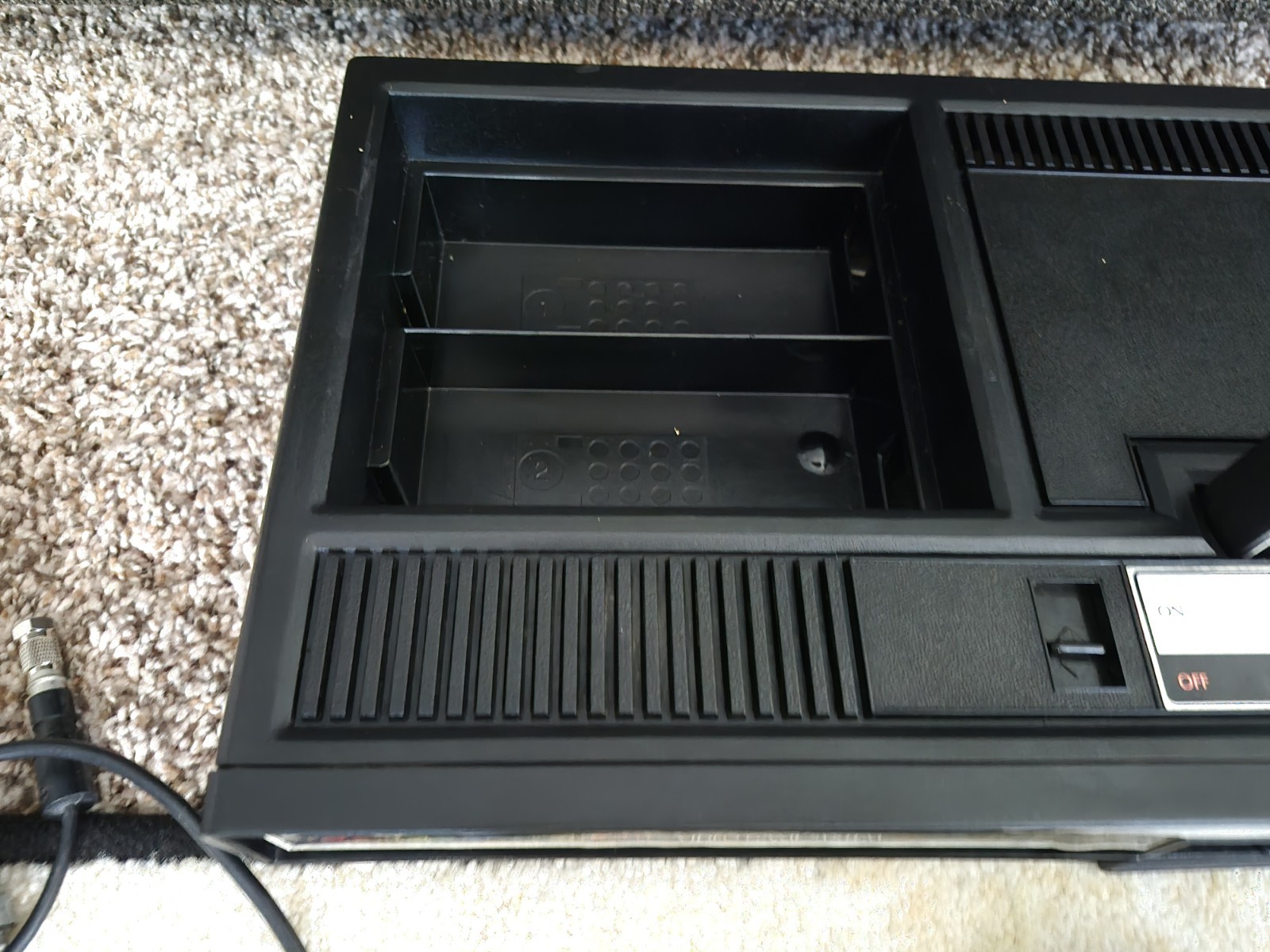 Colecovision Console Bundle Lot Controllers Cords Works Loads Games READ ALL