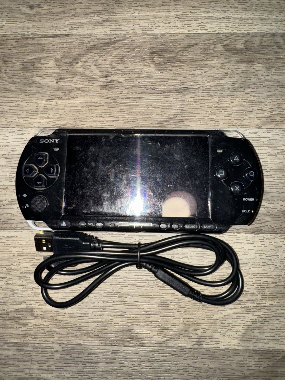 BLACK Sony PSP 3000 System W Charger & OEM Battery