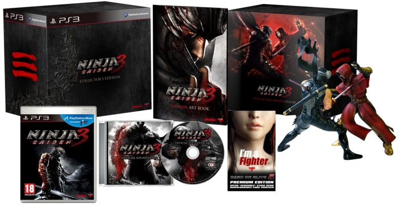 NINJA GAIDEN 3 COLLECTORS EDITION GIOCO NUOVO PER PS3 IN VERSIONE UK PS3021209