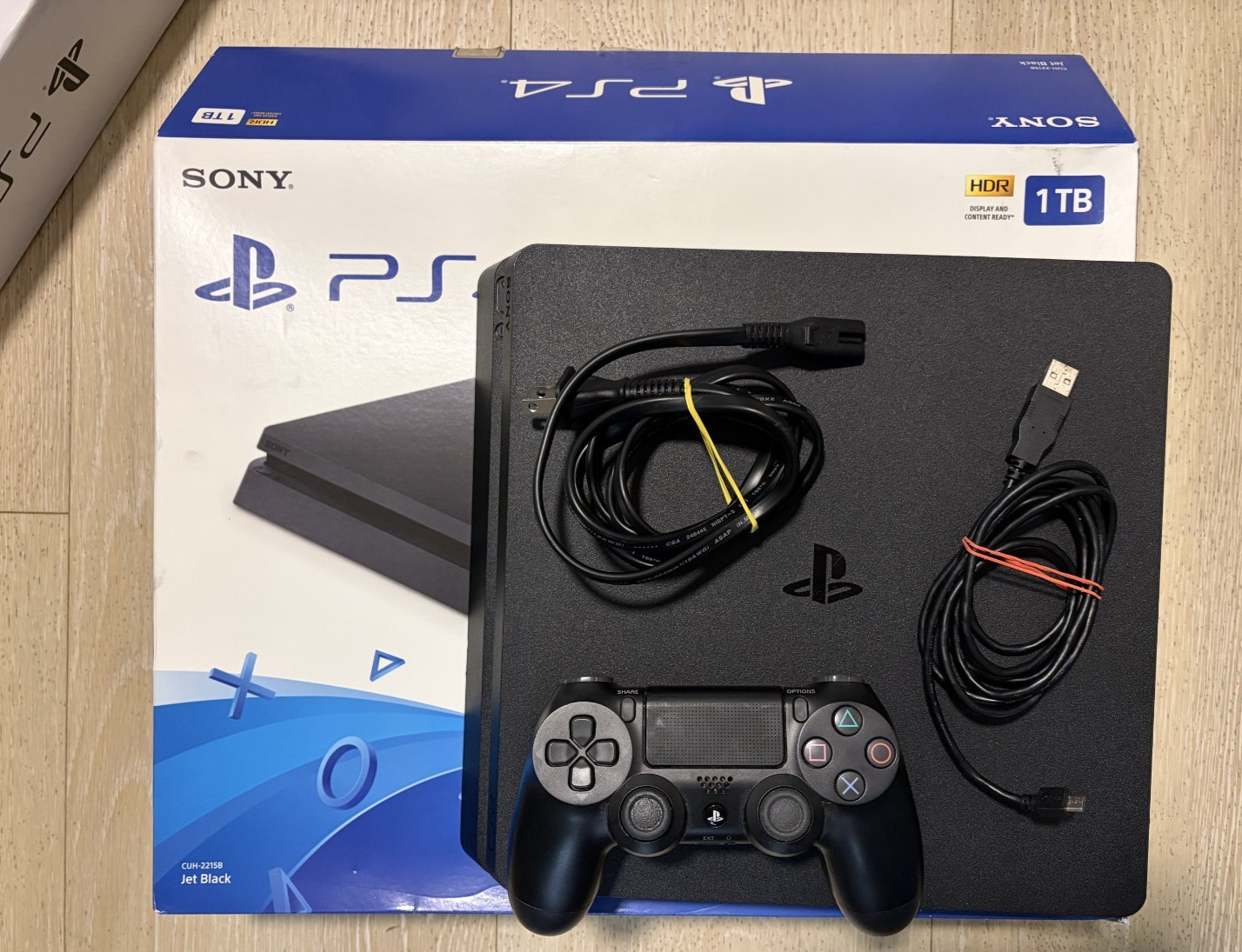 Sony PlayStation 4 Slim 1 TB Console 1 Controller With Original Box