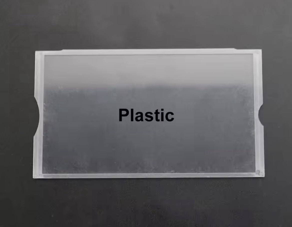 Plastic Glass Screen For PSP 2000 3000 PSP2000 Game Console Display Cover Frame