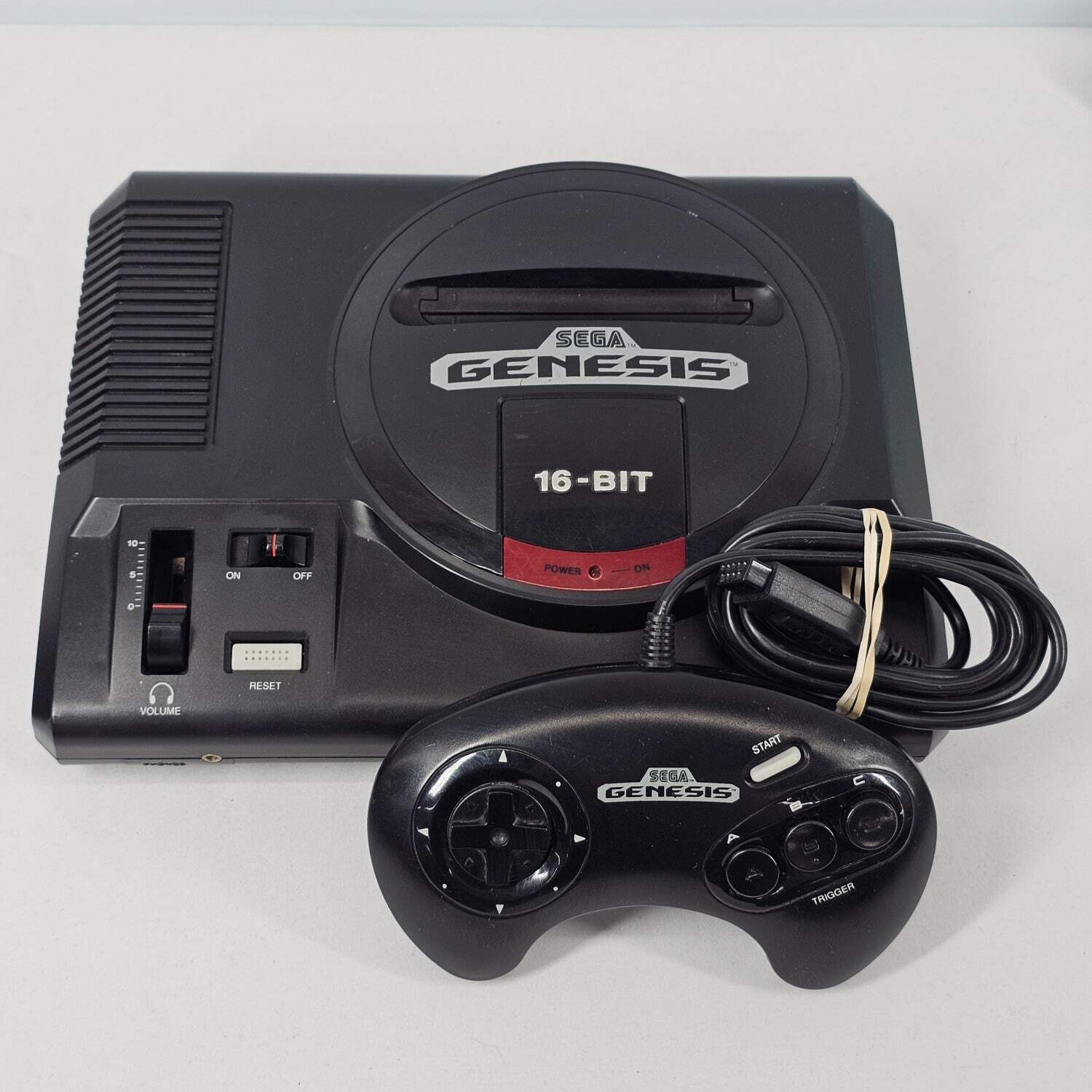 Sega Genesis 16-Bit Console Gaming System Black 1601