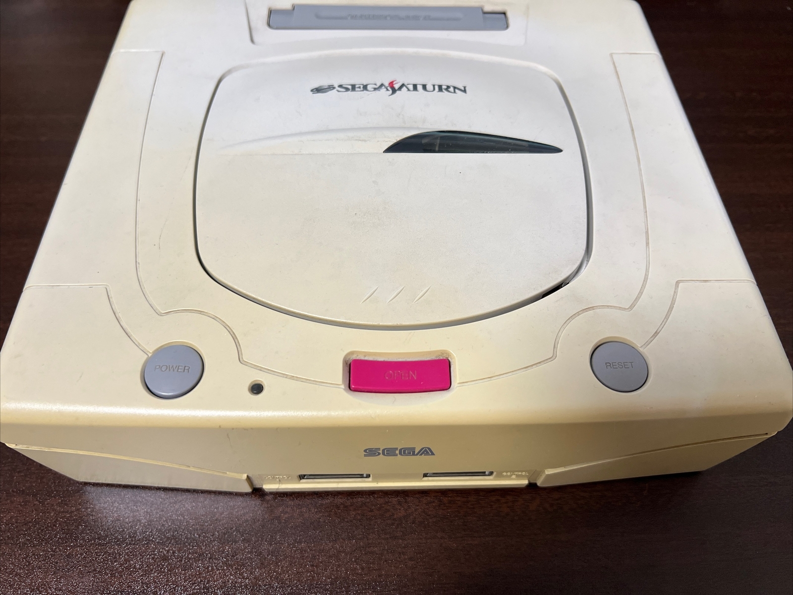 Sega Saturn Console White JUNK Japan