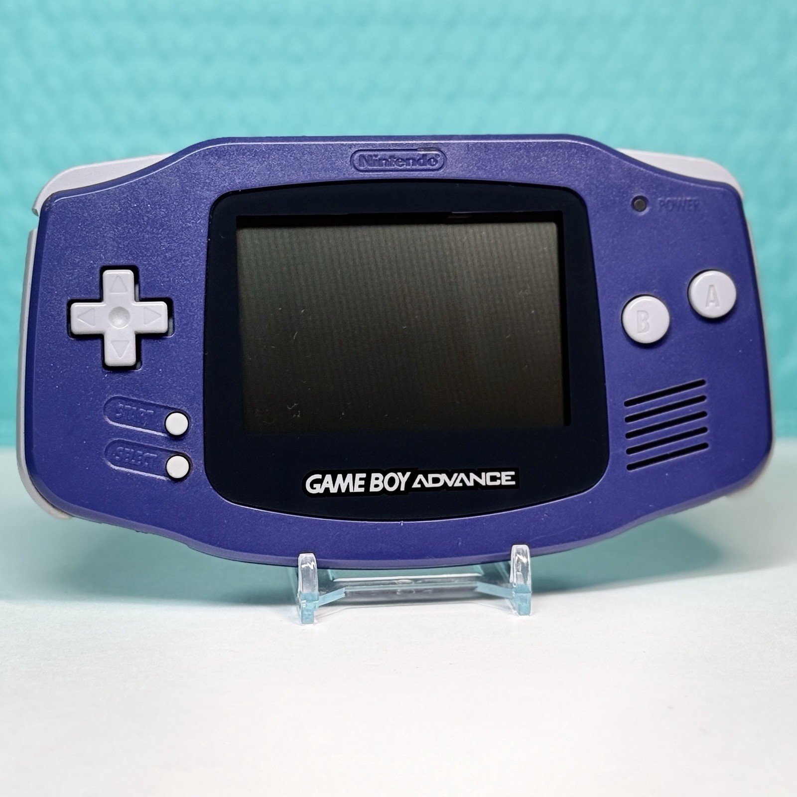 Nintendo Game Boy Advance Handheld System GBA – Indigo (AGB-001) New Lens