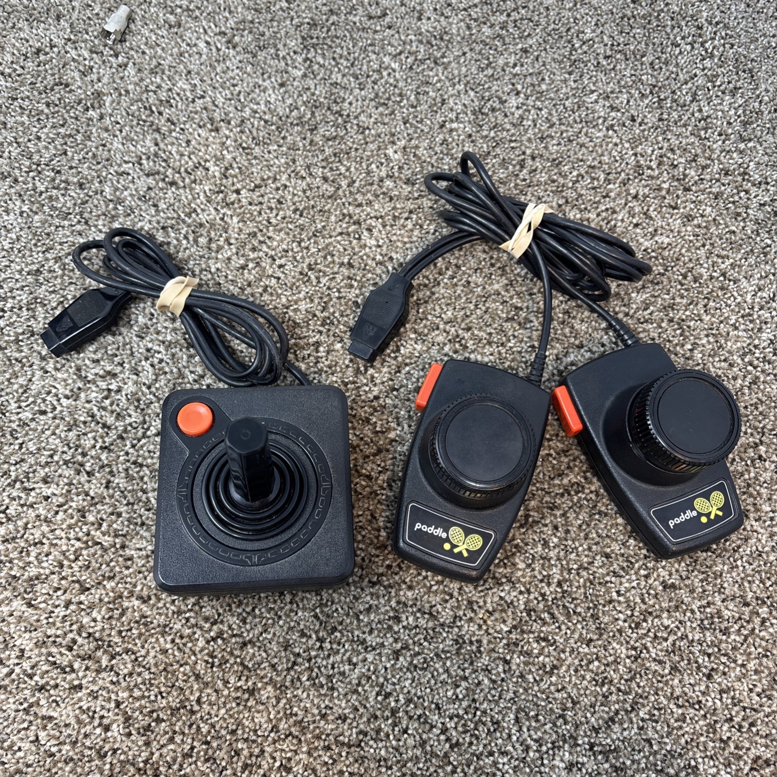 Atari 2600 System Bundle with Console, 30 Games, Joystick, Paddles, and More LOT