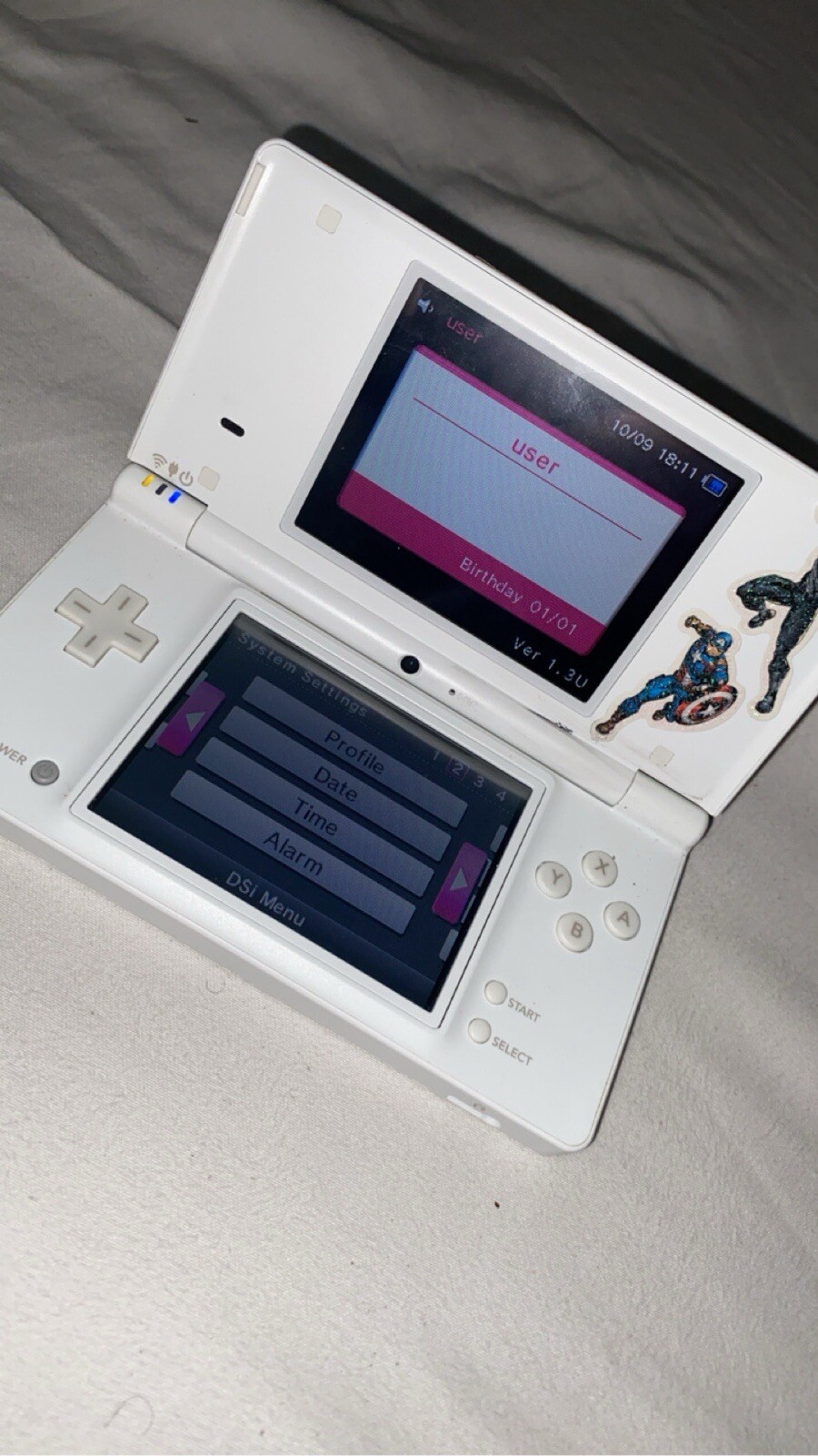 Nintendo DSi Handheld Game Console – White