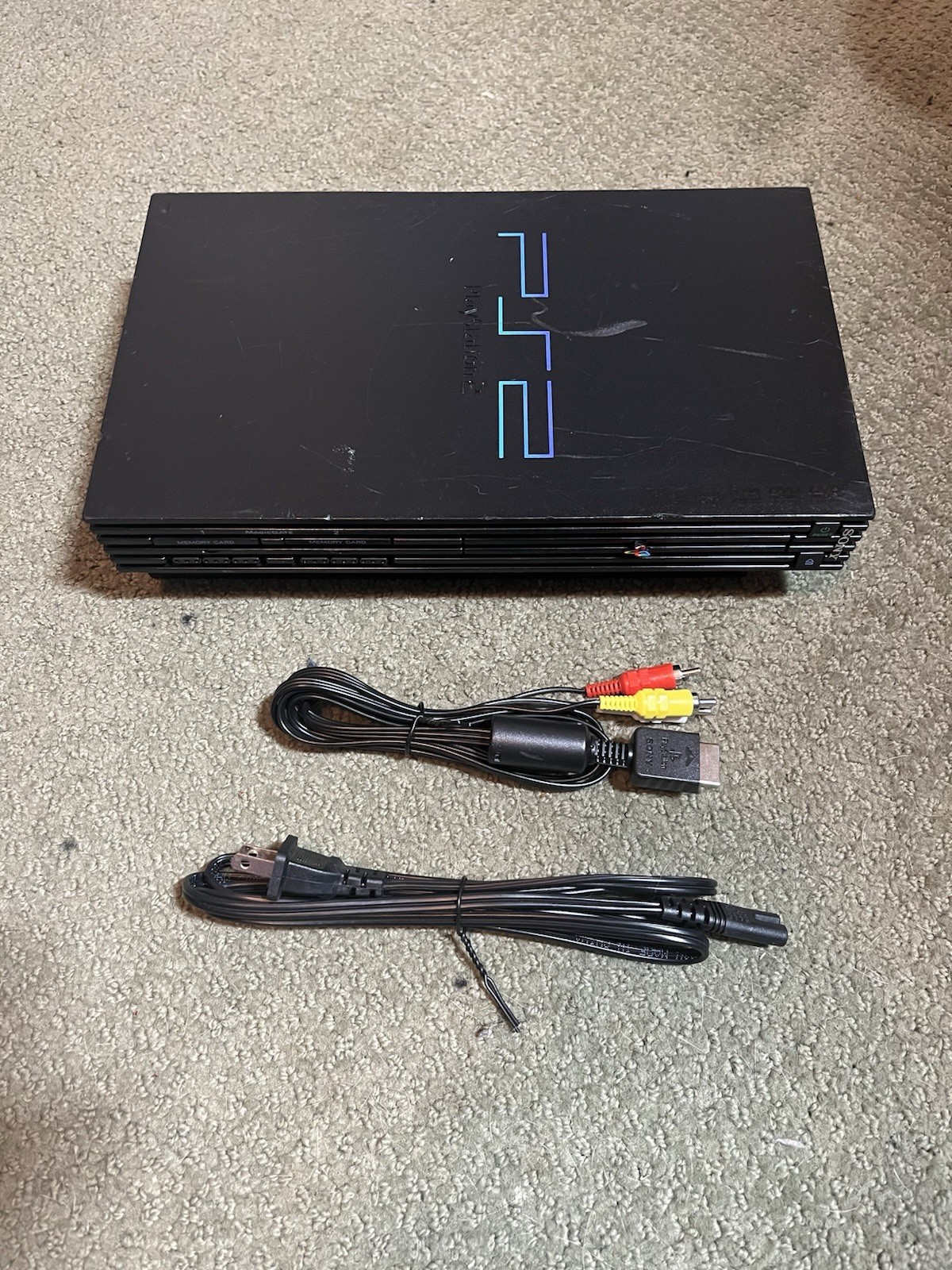Fully Serviced Sony PlayStation 2 Fat (SCPH-30001) Console TESTED & Working