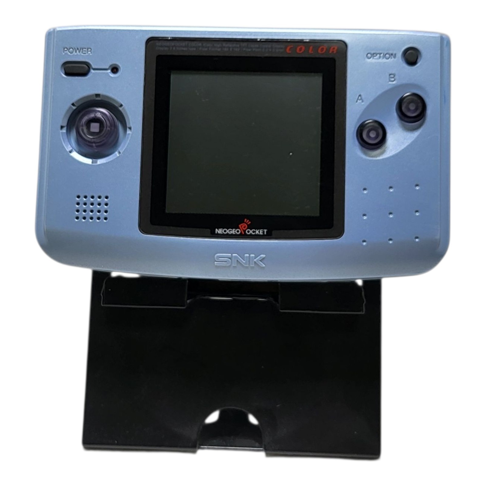 Neo Geo Pocket Color SNK Platinum Blue Handheld Console Tested & Works