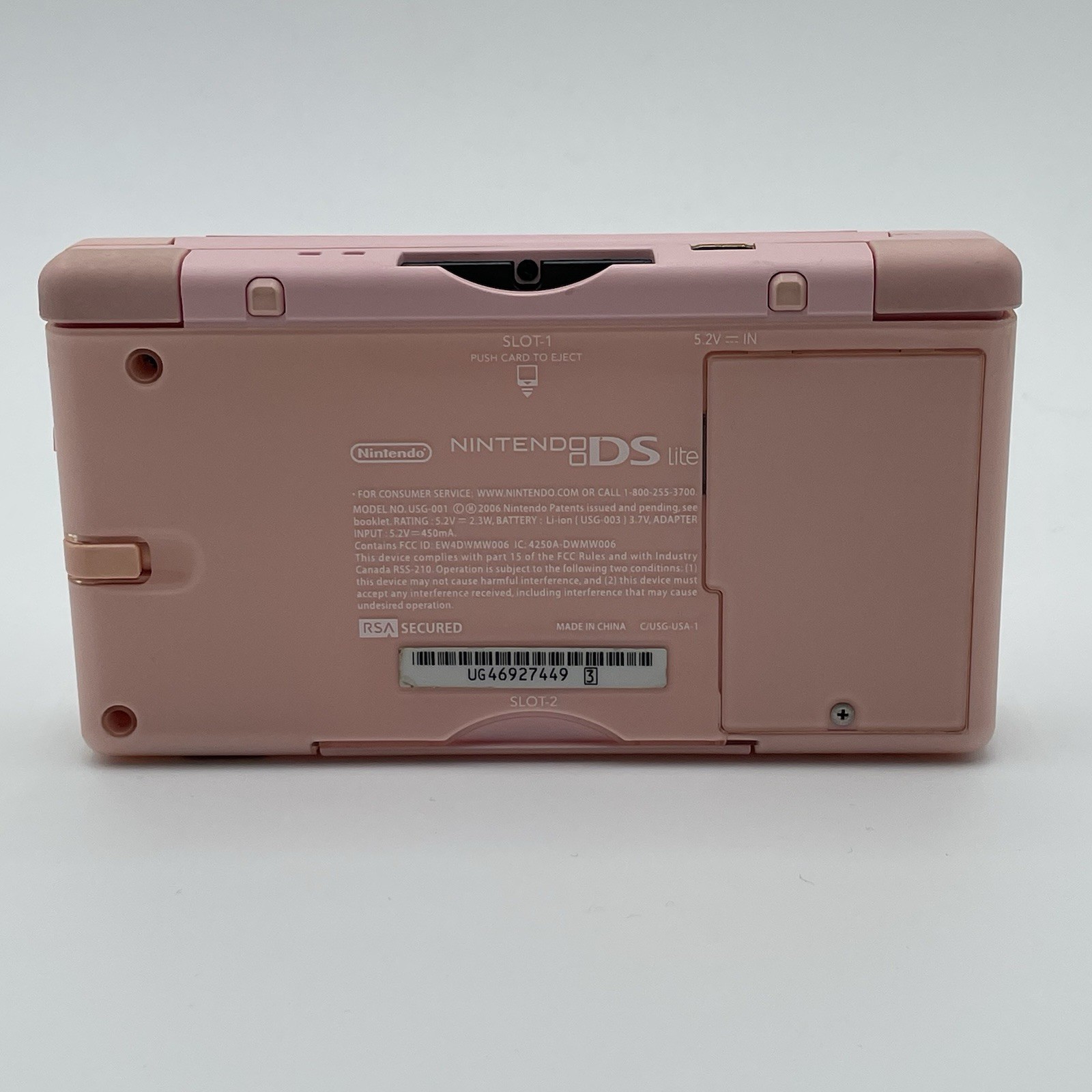 Nintendo DS Lite Pink Huge Bundle – Charger Stylus Dust Cover Paperwork 13 Games