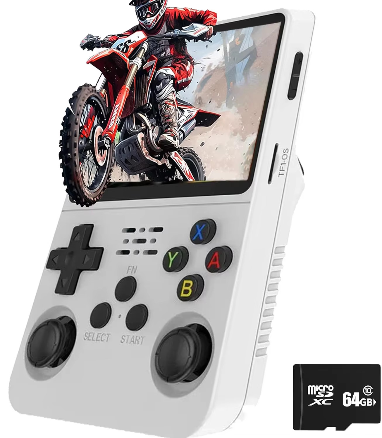 R36S Retro Game Console Handheld Video Arkos 2.0 System 3.5 Inch Single Card Por