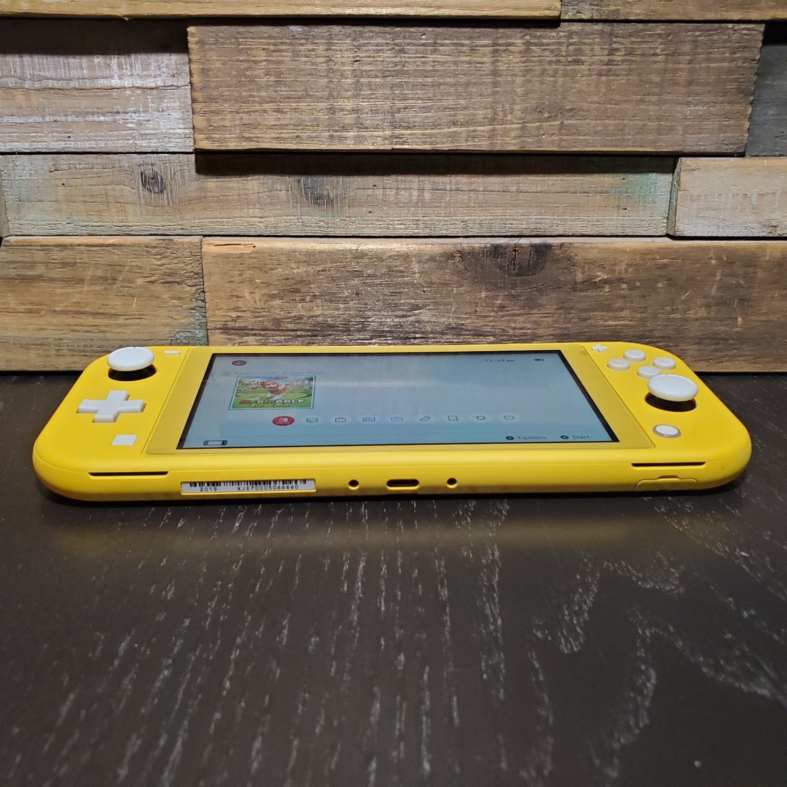 Nintendo Switch Lite 32GB YELLOW Bundle with Mario Golf Super Rush & Accessories