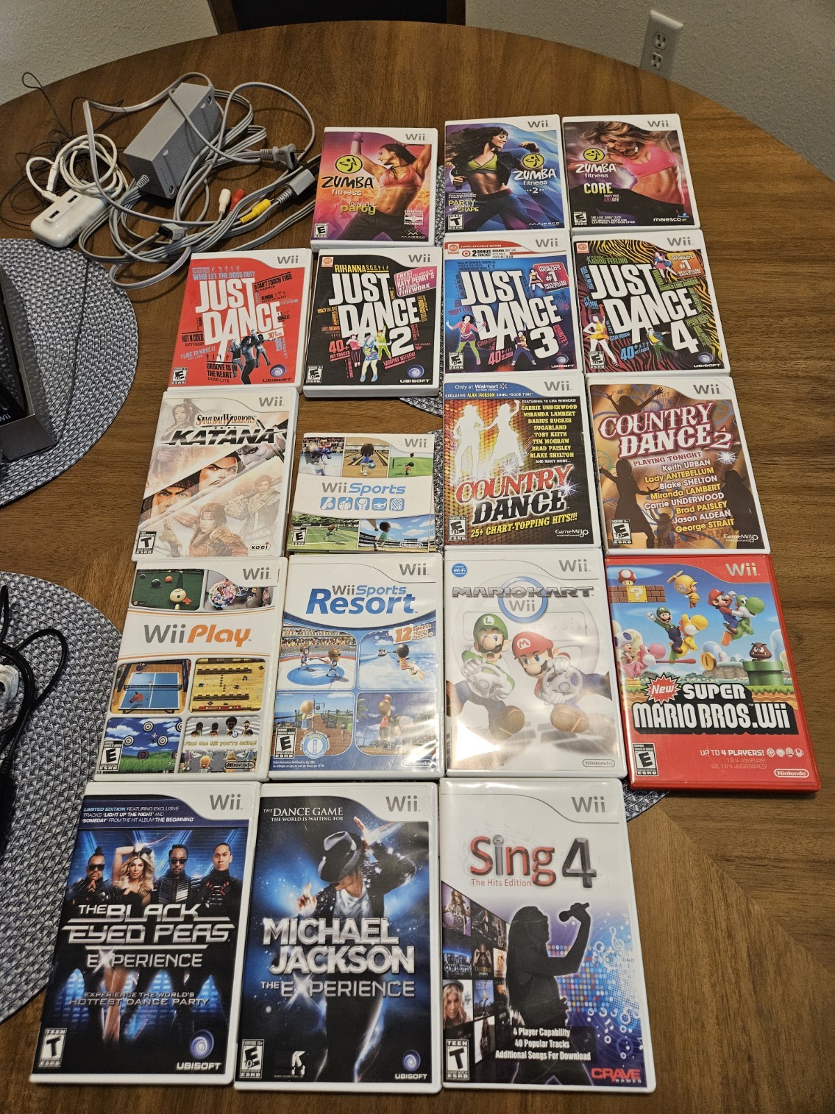 Nintendo Wii Huge Lot Bundle