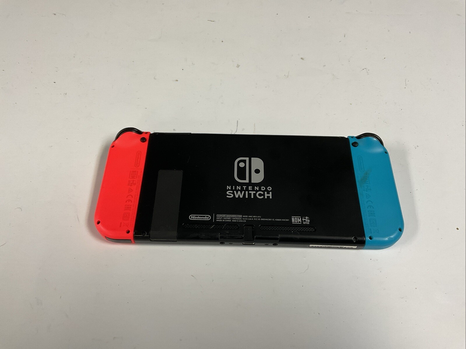 Nintendo Switch 32GB Console with Red/Neon Blue Joy-cons & 64gb Micro Sd