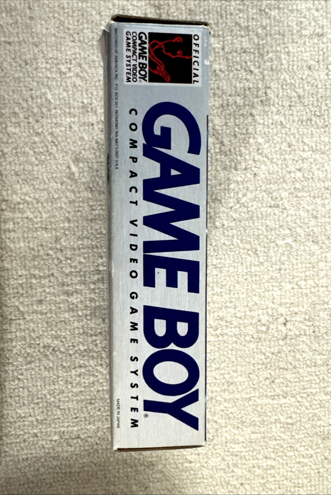 Nintendo Game Boy Launch Edition Handheld System In Box – Gray DMG-01