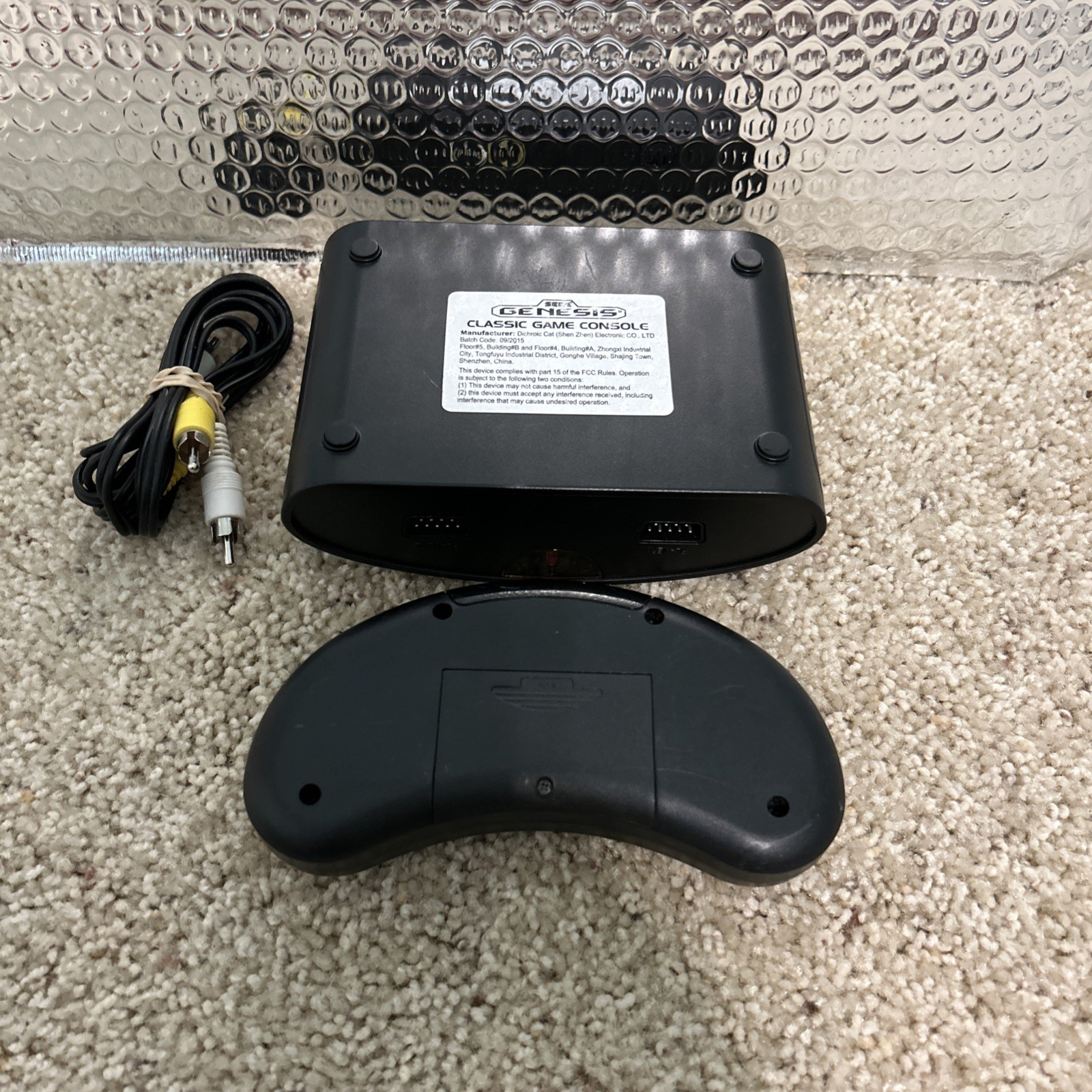 AtGames Sega Genesis Classic Mini Game Console W/ Wireless Controller -For Parts