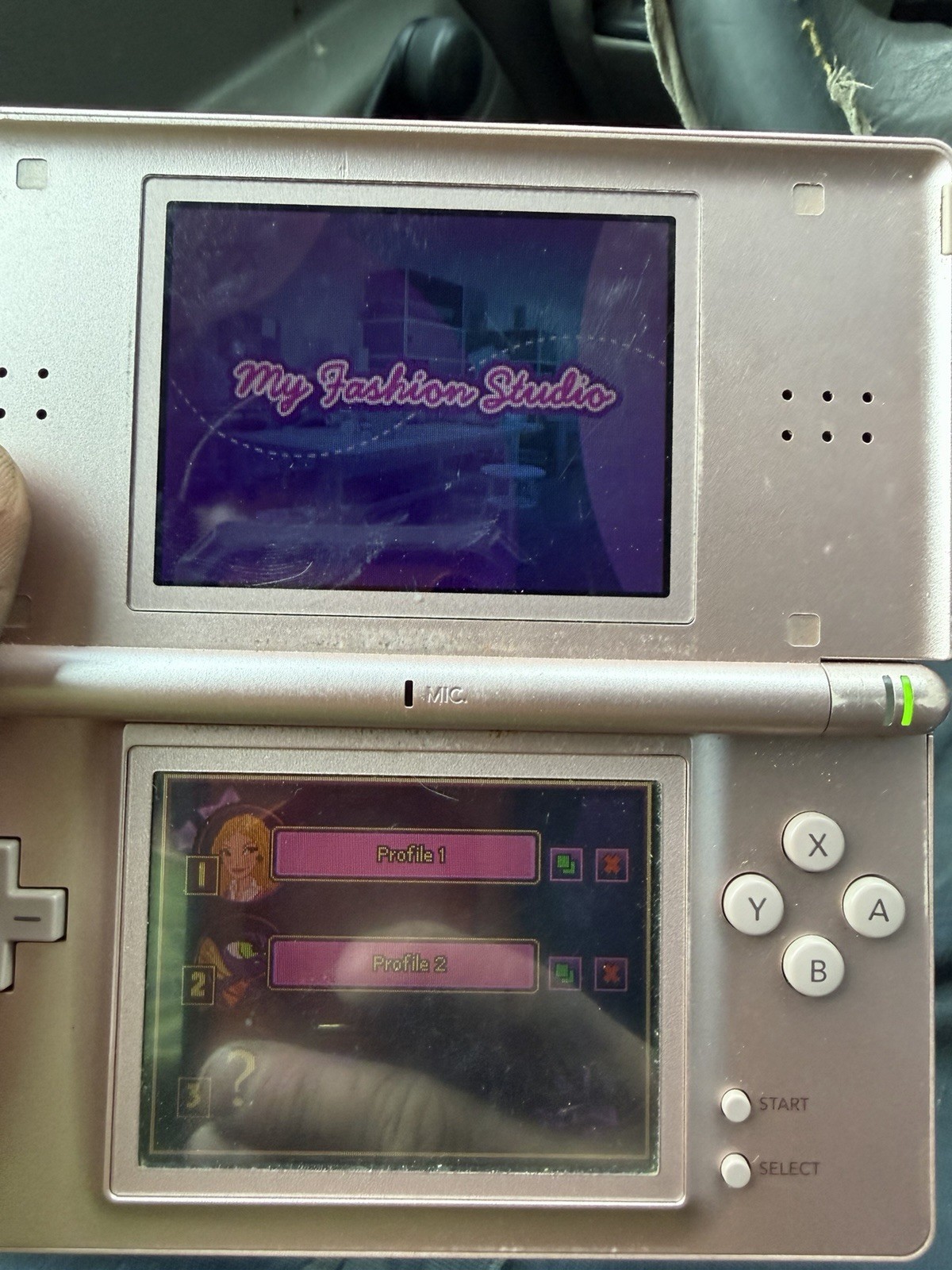 Nintendo DS Lite System Portable Gaming Console – Coral Pink And 9 Games Tested