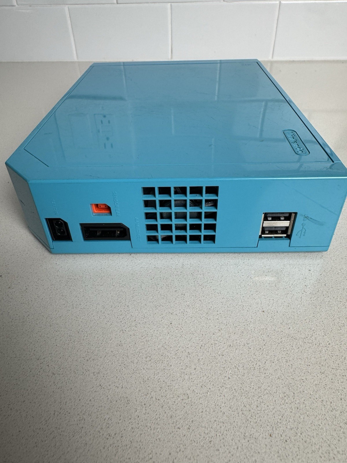 Nintendo Wii RVL-101 Blue Home Console NTSC-U/C Composite RCA USB-A