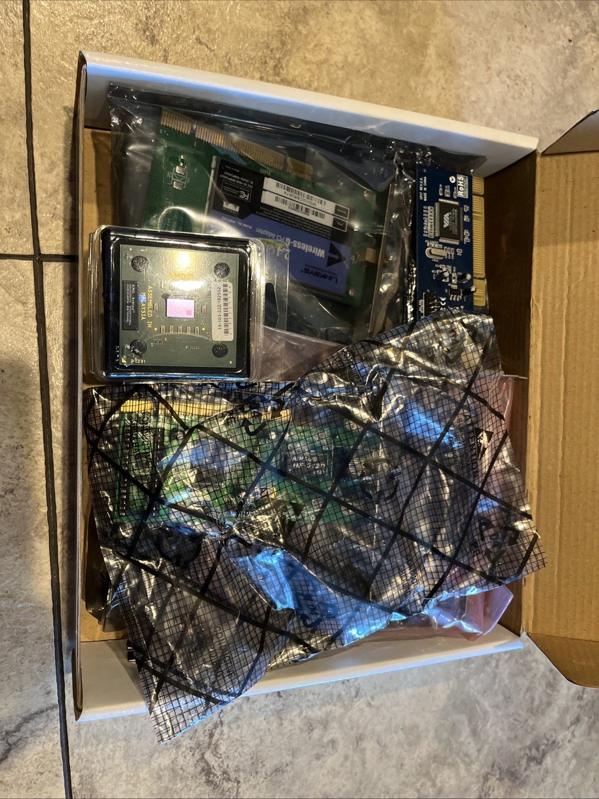 Box Of Electronic Boards