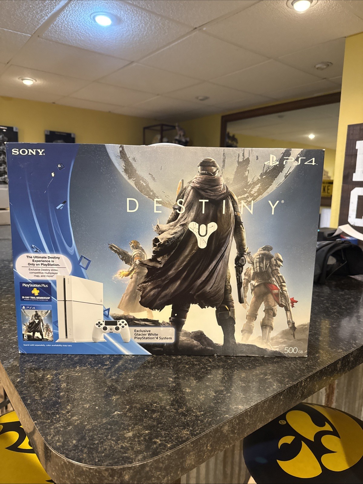 Sony PlayStation 4 500GB Glacier White Console Destiny Bundle Brand New & Sealed