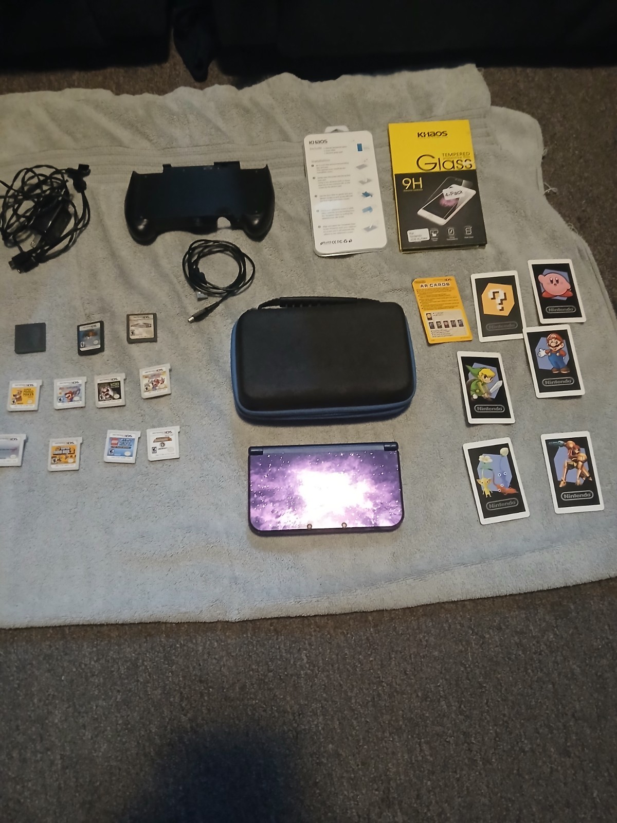 Nintendo 3DS XL Galaxy Edition Handheld System – Purple