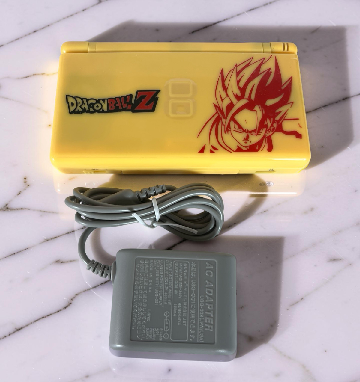 Nintendo DS Lite Dragon Ball Z Limited Edition Yellow Console Japan Import